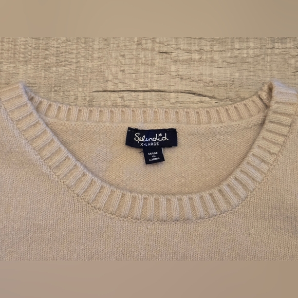 Splenid Heart Sweater Super Soft Size Women's XL - Picture 3 of 15